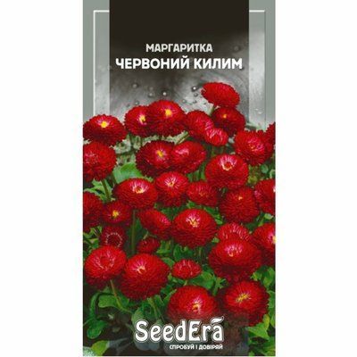 Маргаритка Червоний килим дворічна Seedera, 0,1 г