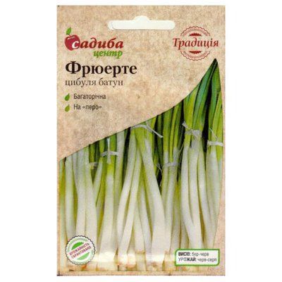 Насіння цибулі-батун Фрюерте , 5 г.(Традиція)
