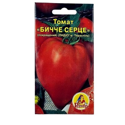 Насіння томату Бичаче серце покращений, 25 шт (Радомир) 2022253180153 фото