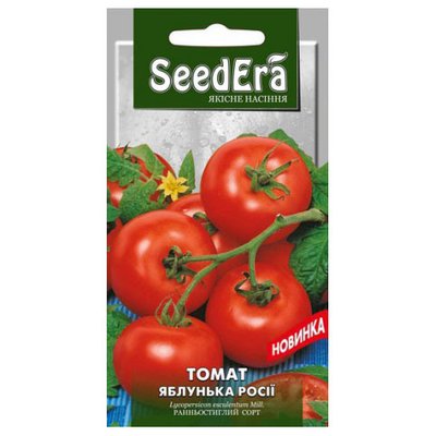 Насіння томату Яблунька Росії , 0,1 г (Яскрава) 4821000051511 фото