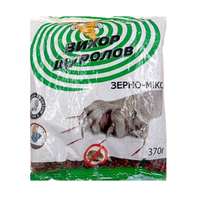 Родентицид Вихор Щуролов (гранули), 370 г(АГРОПРОТЕКШН)