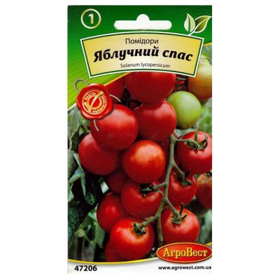 Насіння томату Яблучний спас , 0,2 г (АгроВест) 472067 фото